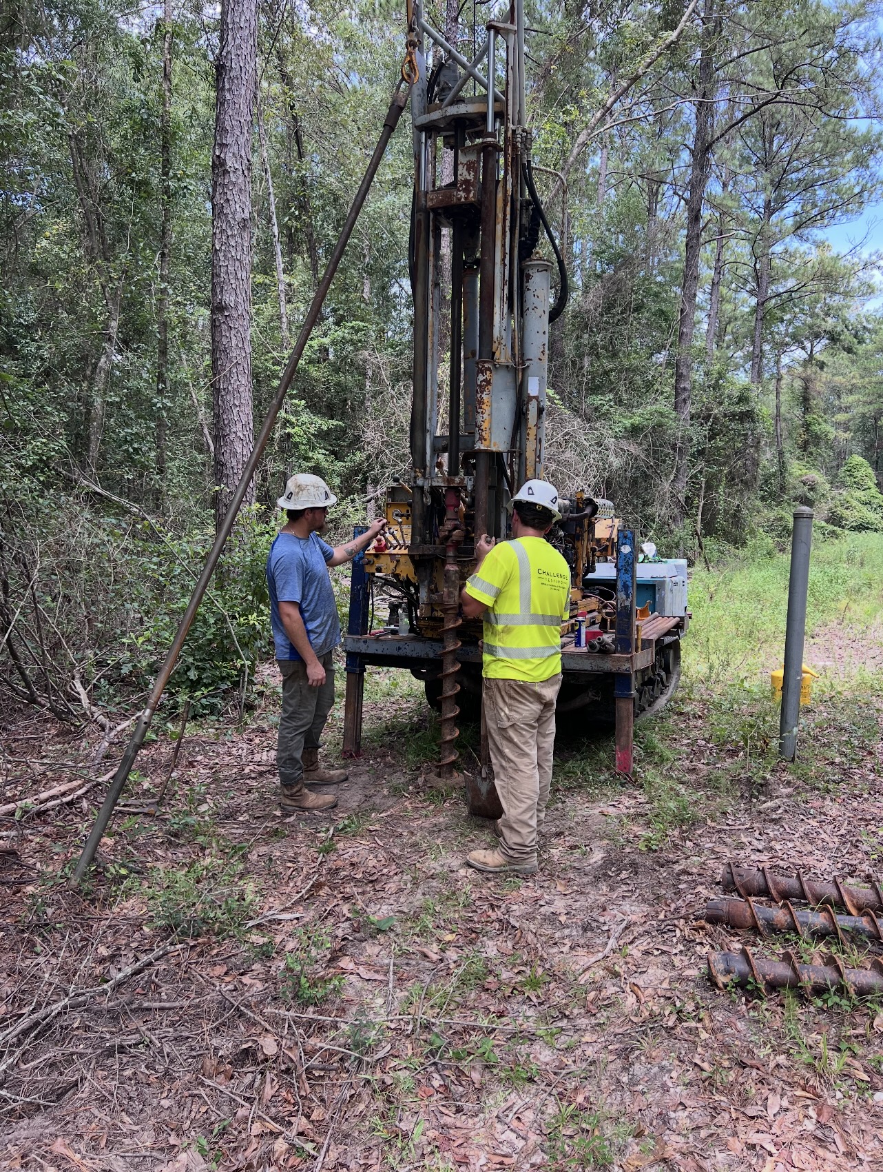Image of geotechnical drilling